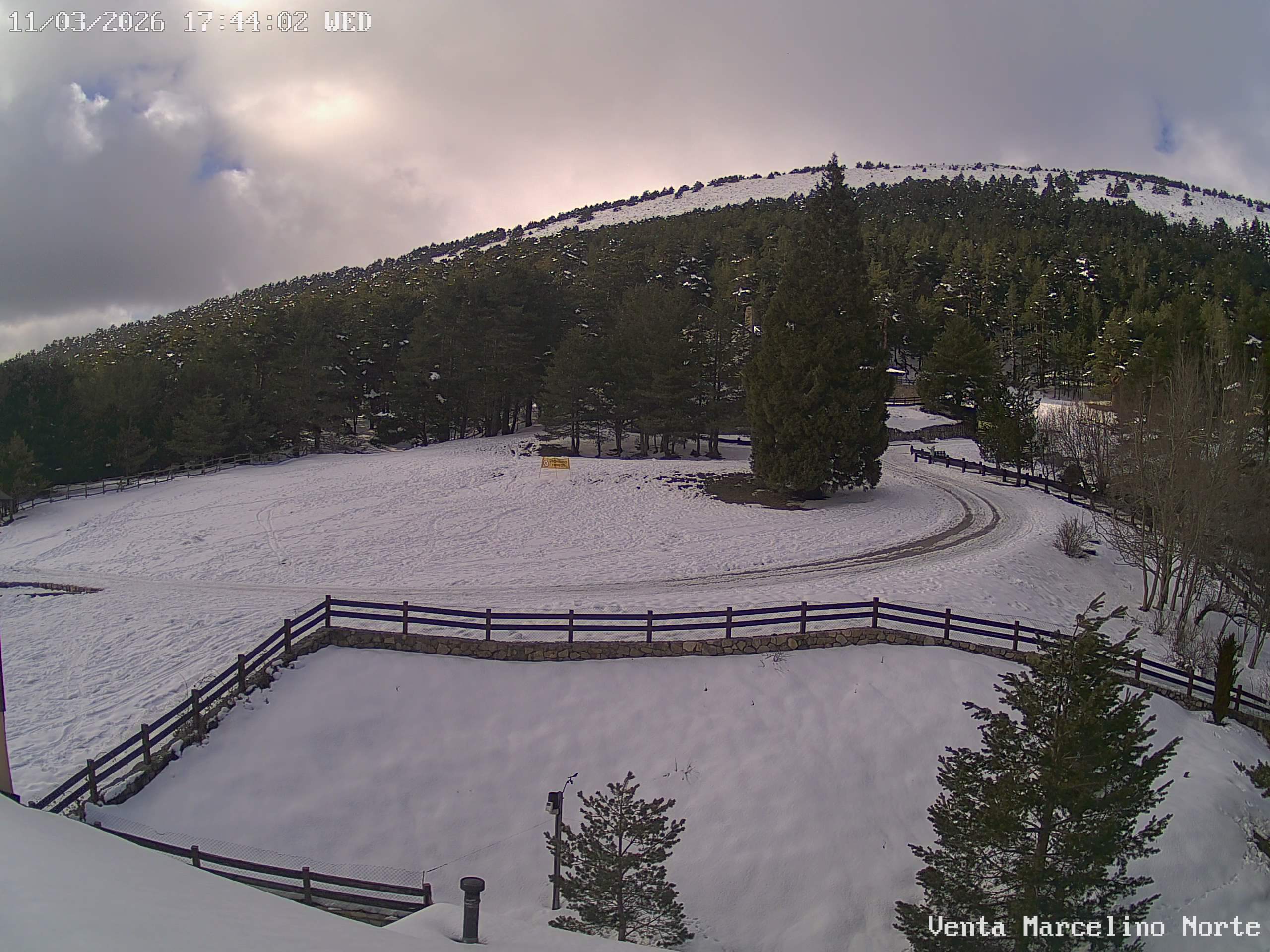 Webcam en Centro de Visitantes Pe&ntilde;alara