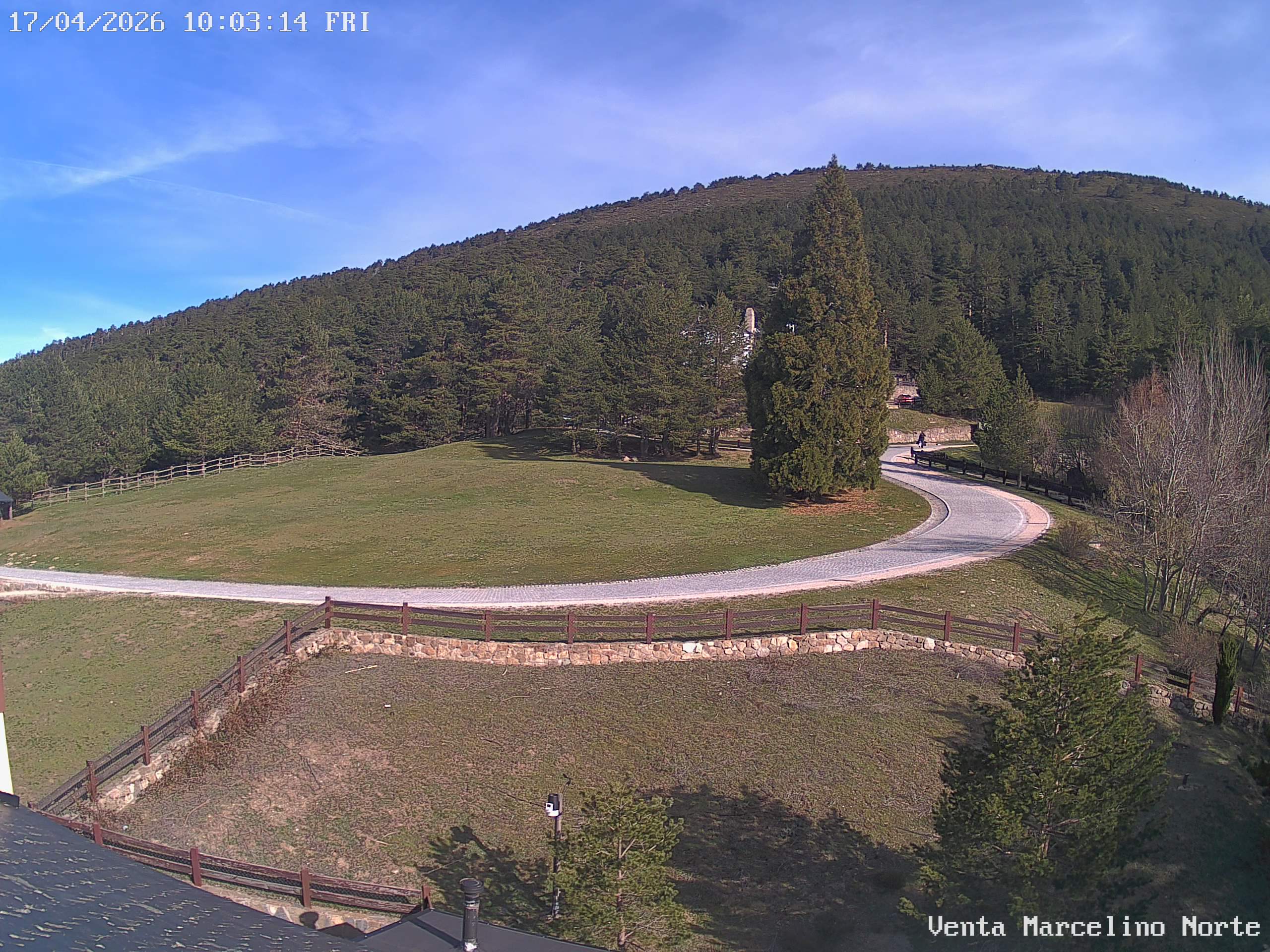 Webcam en Centro de Visitantes Pe&ntilde;alara