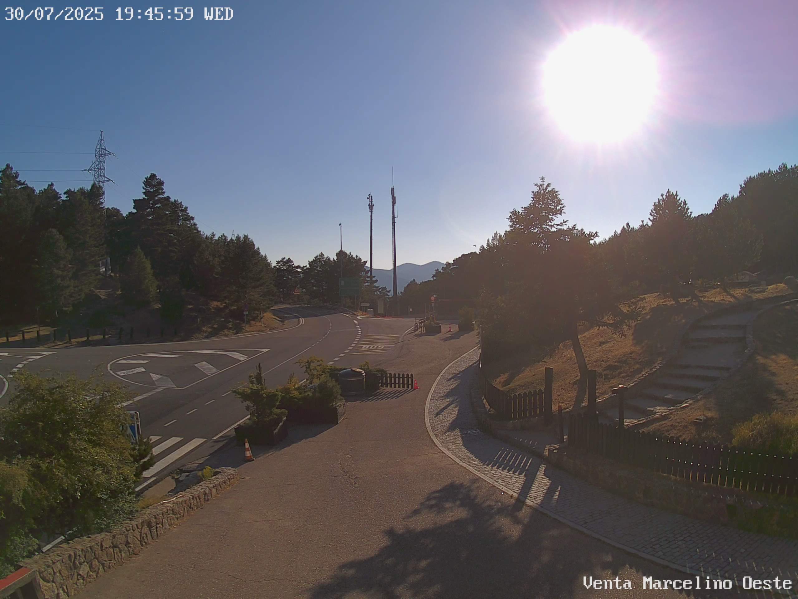 Webcam en Puerto - Estación, Puerto de Cotos (Sistema Central)