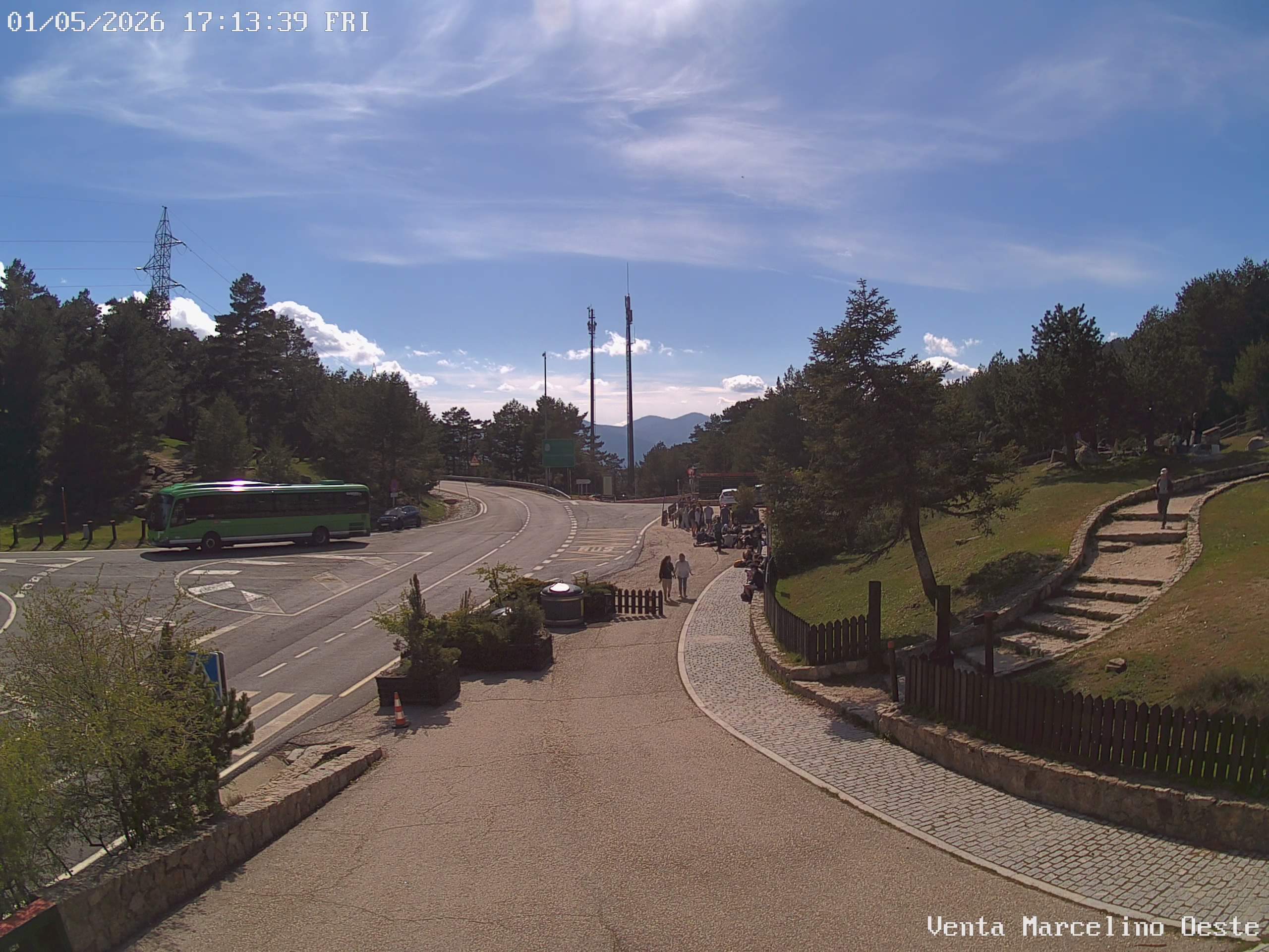 Webcam en Puerto - Estaci&oacute;n, Puerto de Cotos (Sistema Central)